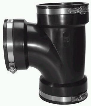 Abzweig flexibel 106-119 mm (T-Stück) CRA 15073 CRASSUS